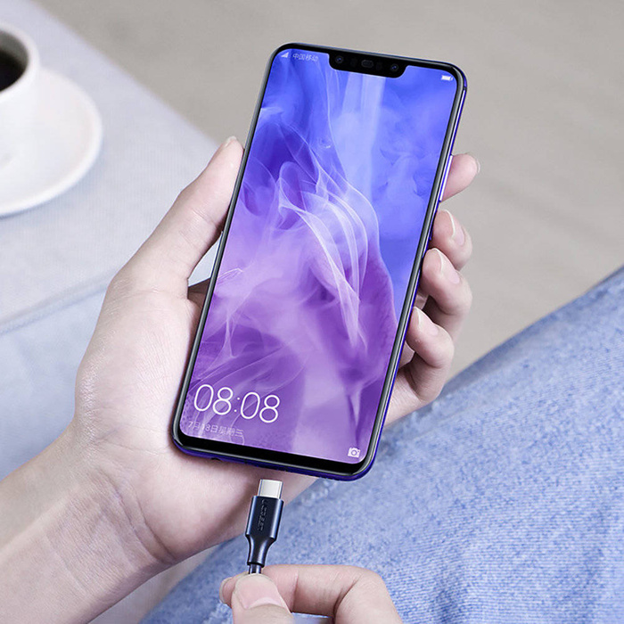 Ugreen cable USB cable - USB Type C Quick Charge 3.0 3A 0.25m black (US287 60114)