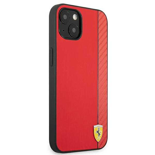  FERRARI   13 Mini On Track Carbon Stripe Red Hardcase