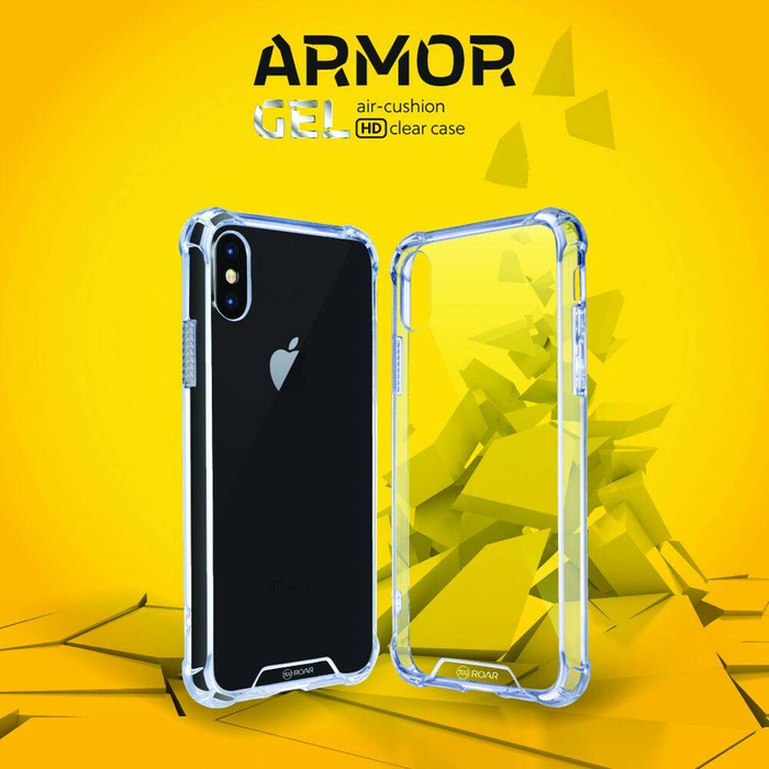 ROAR futerał ARMOR do SAMSUNG S25 Plus transparentny