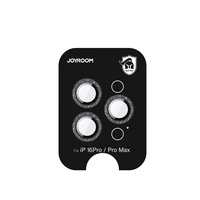 Joyroom JR-MSF0303 Glass Screen Protector for iPhone 16 Pro/16 Pro Max Lenses - Black
