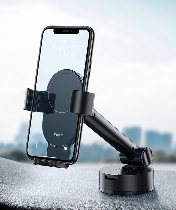 [RETURNED ITEM] Baseus Gravity Car Mount Dashboard Windshield Phone Bracket Holder black (SUYL-JY01)