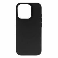MagSafe Compatible Liquid Silicone Case for iPhone 17 Pro Max - Black