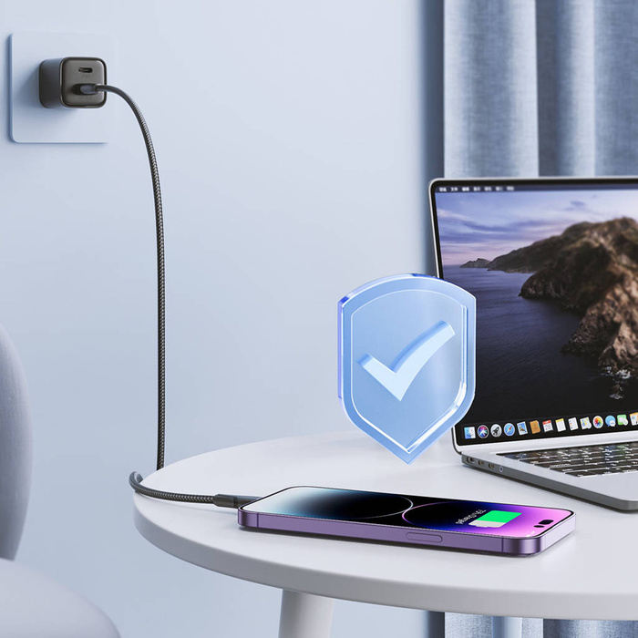 Joyroom Cavo USB - Lightning 2.4A Surpass Series 2 m nero (S-UL012A11)