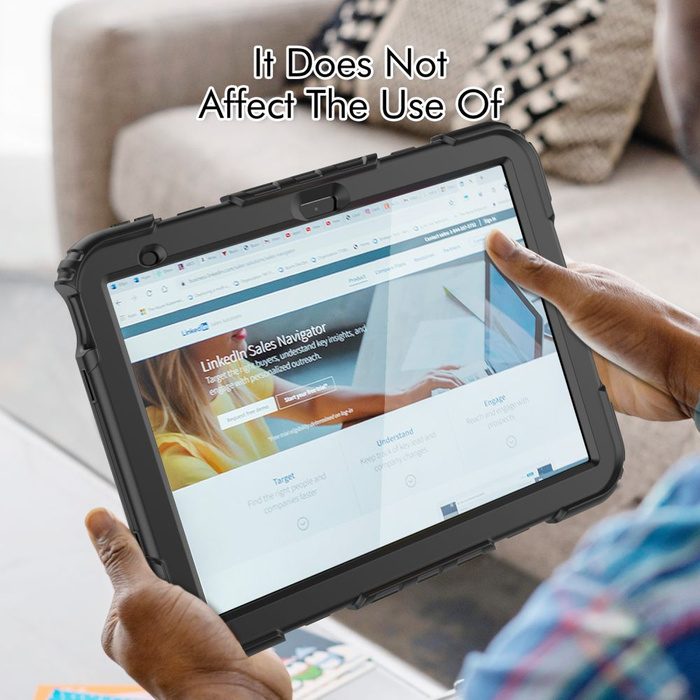 Hülle TECH-PROTECT SOLID360 IPad 10.9 2022 SCHWARZ