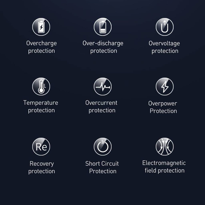 Baseus Adaman Kovová powerbanka s rychlým nabíjením 10000mAh 22,5W (Overseas Edition 2021) černá + kabel USB-A - USB-C 3A 0,3m černá