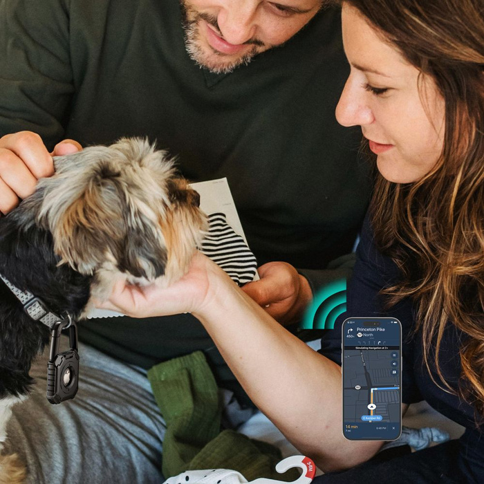 TECH-PROTECT KEVLAR APPLE AIRTAG 1 /2  BLACK