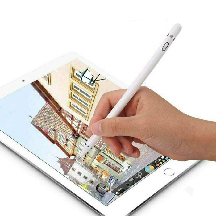 Cartinoe Stylus Pen für iPad mit 1,5 mm dünner Spitze weiß