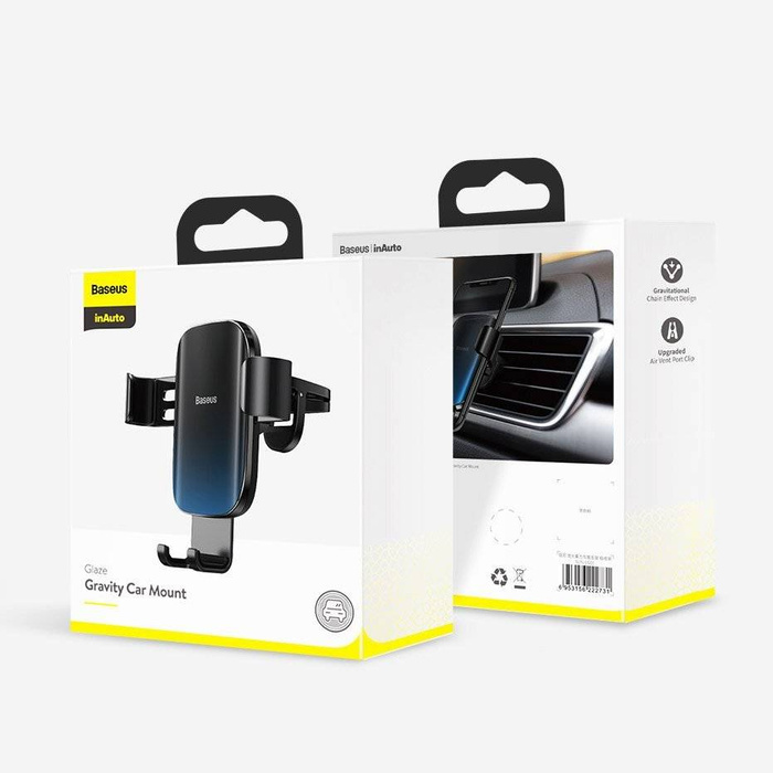 [RETURNED ITEM] Baseus Glaze Gravity Car Mount black (SUYL-LG01)