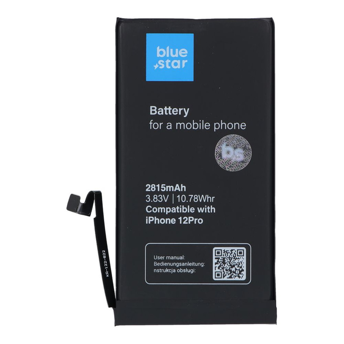 Bateria do iPhone 12 / 12 PRO 2815 mAh Blue Star HQ