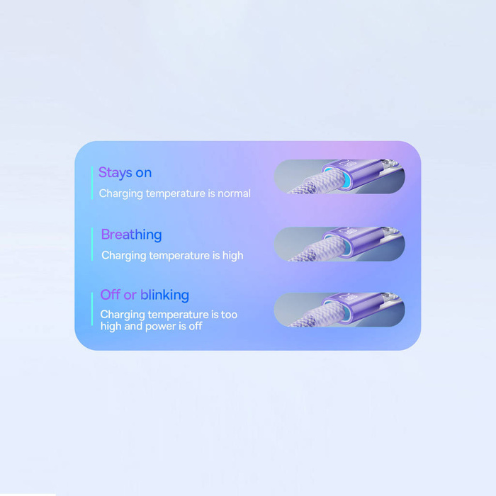 Baseus Explorer Series cable USB - Lightning 2.4A 2 m blanco (CATS010102)