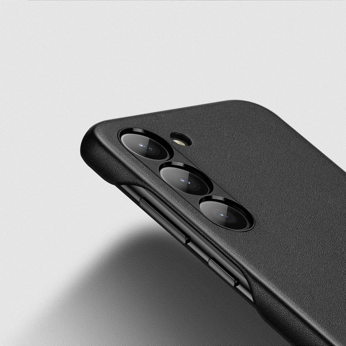 Pouzdro Dux Ducis Grit pro Samsung Galaxy S23 elegantní kryt z umělé kůže MagSafe černý