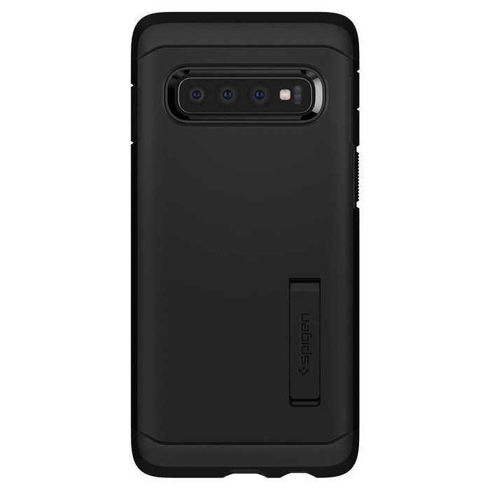 Puzdro SPIGEN Tough Armor Samsung Galaxy S10 Black Case