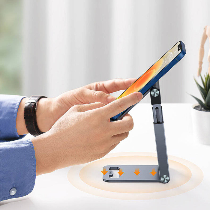 Ugreen skládací stojánek stojánek na smartphone stojánek na telefon šedý (LP263)