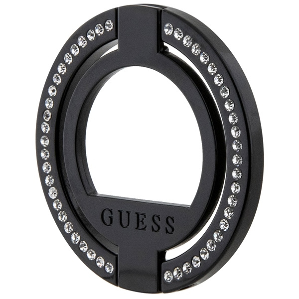 Guess MagSafe Ring stand GUMRSALDGK black/black Rhinestone
