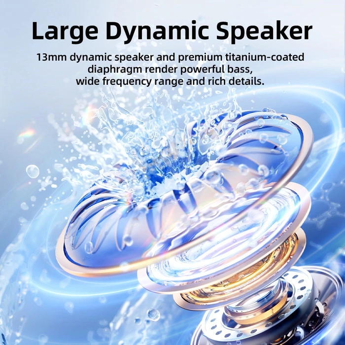 Cuffie sportive wireless con archetto da collo Joyroom JR-DS1 - rosse