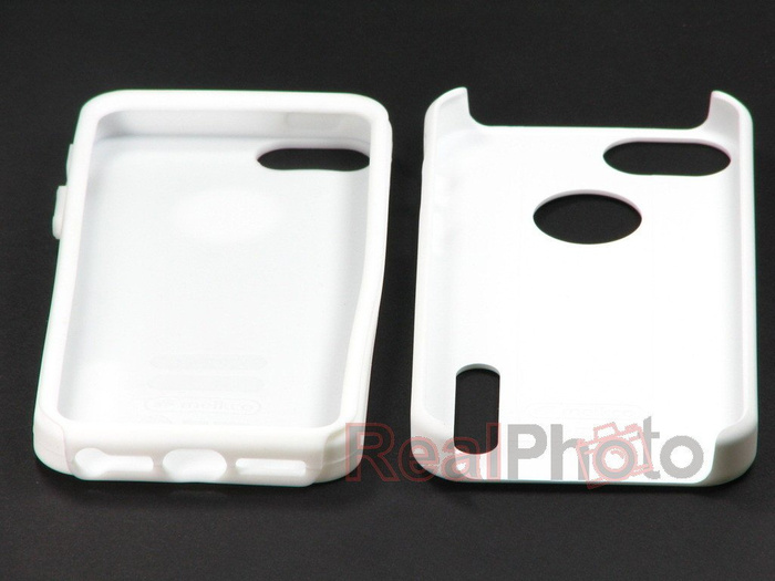 Coque MELKCO Double Couche Pour iPhone 5 5S SE BLANC