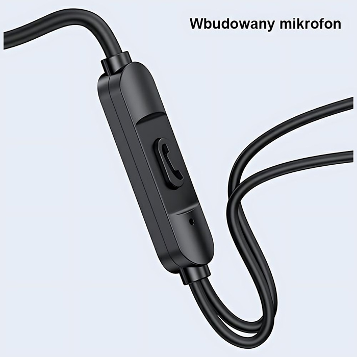 USAMS Sluchátka stereo EP-47 3,5 mm bílá/bílá 1,2 m HSEP4702 (US-SJ594)