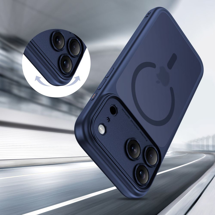 TECH-PROTECT MAGPEAK MAGSAFE CC IPHONE 17 PRO MAX MATTE DEEP BLUE