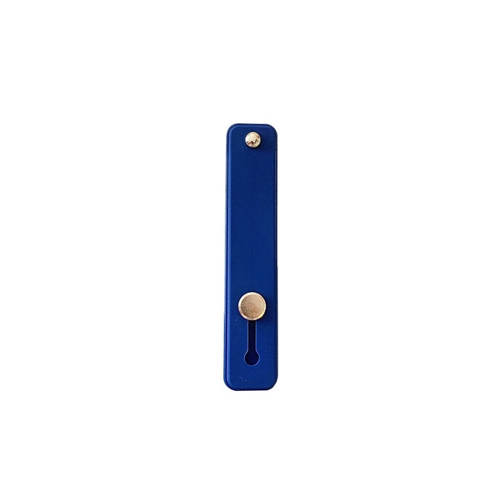 Porte-doigt autocollant avec fermeture éclair - bleu