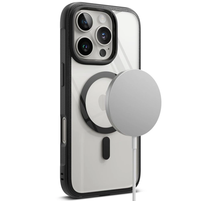 Etui RINGKE FUSION BOLD MAGNETIC MAGSAFE IPHONE 16 PRO MAX BLACK