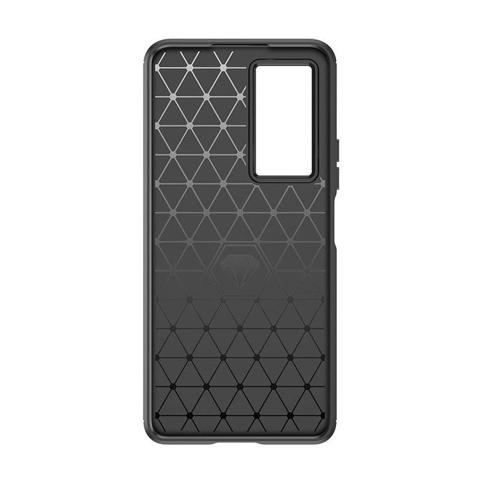 Coque Carbone pour Xiaomi Poco F4 5G coque carbone silicone souple noir