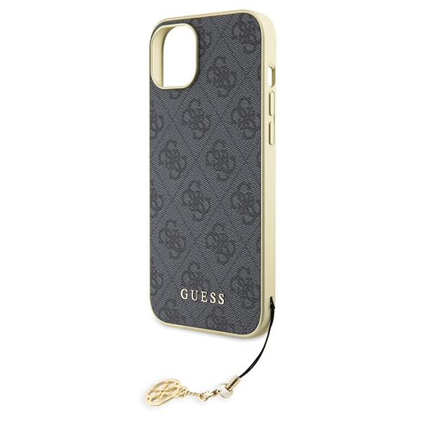 Coque Guess GUHCP15MGF4GGR iPhone 15 Plus 6.7" gris/gris durcase 4G Charms Collection Case