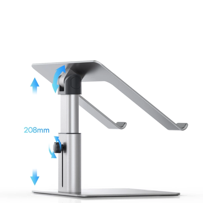 Baseus stand verstellbarer Laptopständer silber (LUJS000012)