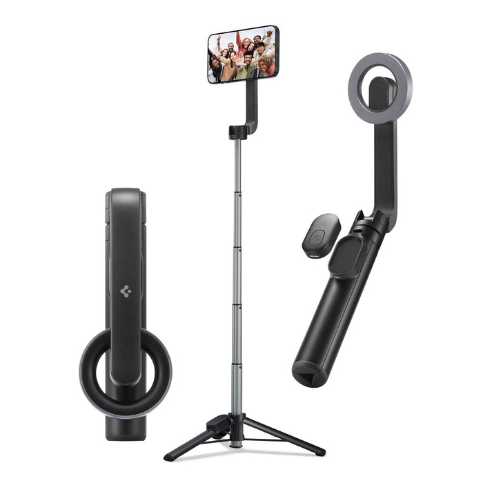 Spigen S570W MagSafe BLUETOOTH SELFIE STICK TRÍPODE NEGRO