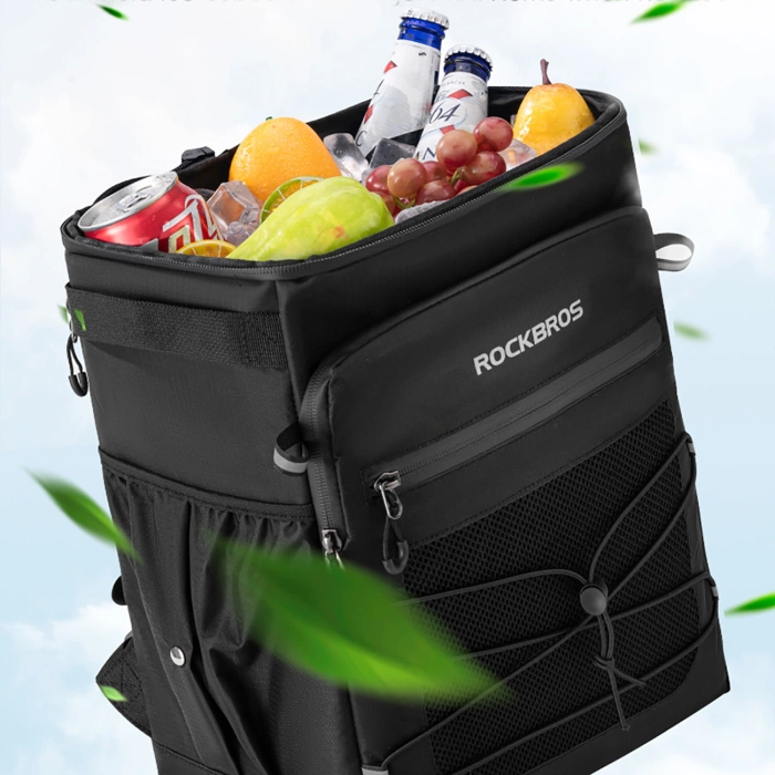 Rockbros Waterproof Backpack with Cooling 14l - Black