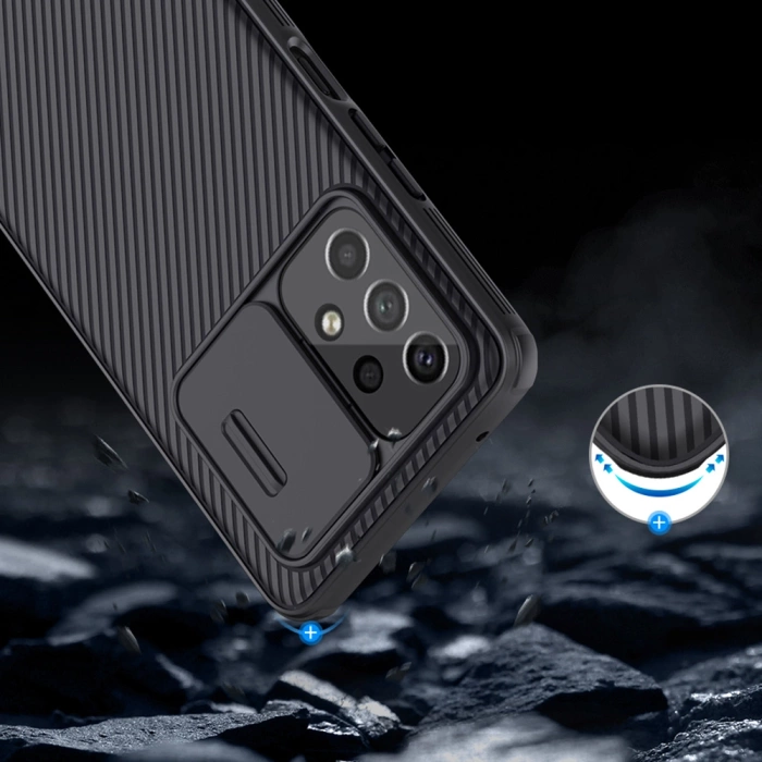 Nillkin CamShield Pro case for Samsung Galaxy A53 5G (blue)