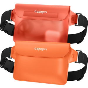 Coque Spigen A620 Universal Waterproof Waist Bag 2-pack Sunset Orange Case