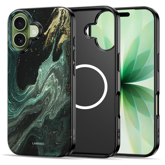 TECH-PROTECT LAMANO MAGSAFE IPHONE 17 VERDE AURA