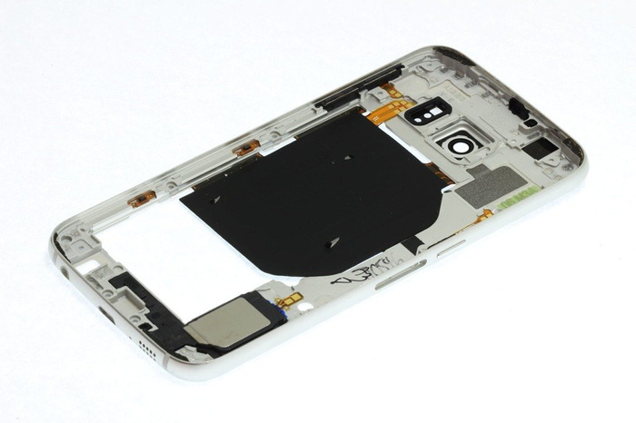 Carcasa Marco SAMSUNG Galaxy S6 Blanco Perla Grado A