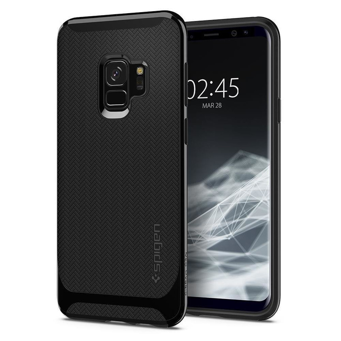   Neo Hybrid Samsung Galaxy S9 Shiny Black Case