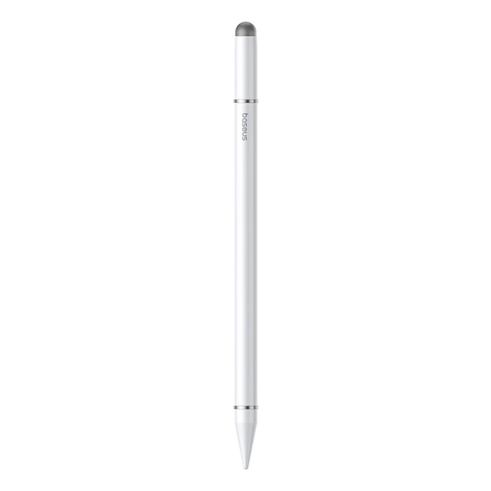 Baseus Smooth Writing III 3in1 Passiver Stylus - Nichtmagnetische Version - Weiß
