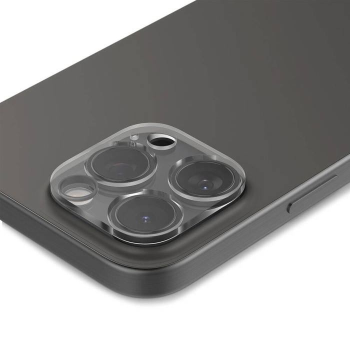 Spigen IPhone KAMERA VÉDŐ OPTIK.TR KAMERA VÉDŐ 2-PACK 14 PRO / PRO MAX / 15 PRO / 15 PRO MAX / 16 PRO / 16 PRO MAX KRISTÁLYTISZTA