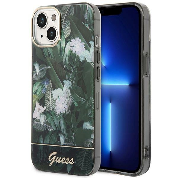 Hülle Guess GUHCP14MHGJGHA iPhone 14 Plus 6,7" grün/grün hartcase Jungle Kollektion