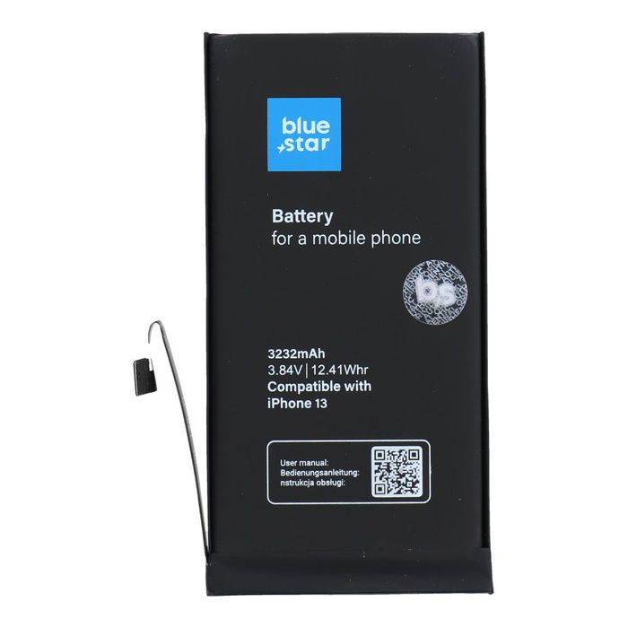 Bateria do iPhone 13 3227 mAh Blue Star HQ
