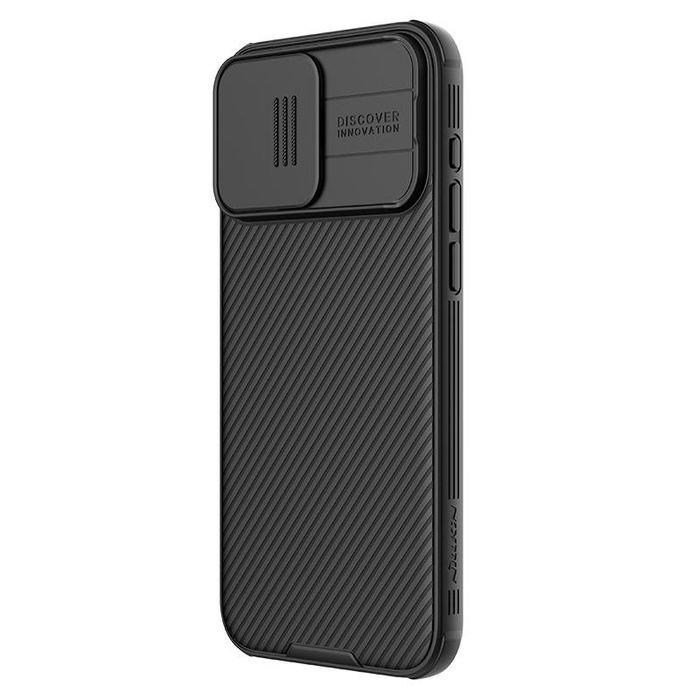 Nillkin CamShield Pro case for iPhone 15 Pro  (black)
