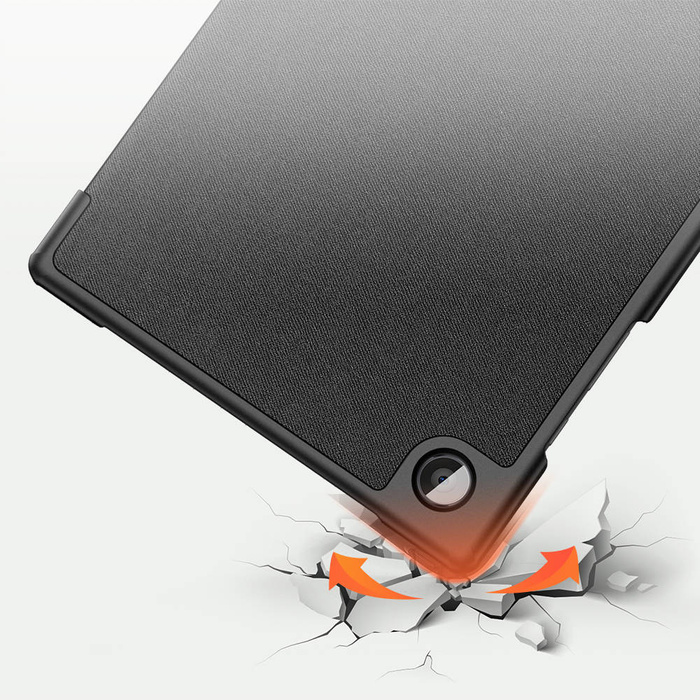 Skládací obal na tablet Dux Ducis Domo se stojánkem s funkcí Smart Sleep Samsung Galaxy Tab A8 10,5&#39;&#39; 2021 černý