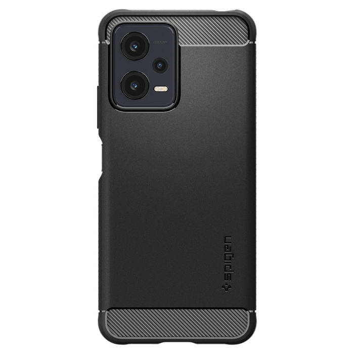 Funda Spigen Rugged Armor Xiaomi Redmi Note 12 5G / Poco X5 5G MATTE Negro