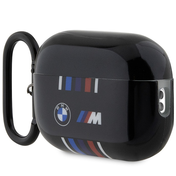 BMW BMAP222SWTK Housse AirPods Pro 2nd gen noir/noir Lignes multicolores