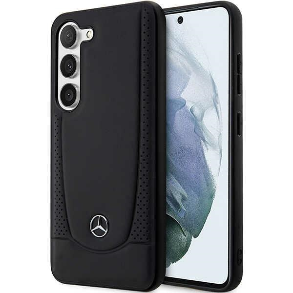 Obal Mercedes MEHCS23MARMBK S23 Plus S916 black/black hardcase Leather Urban Case