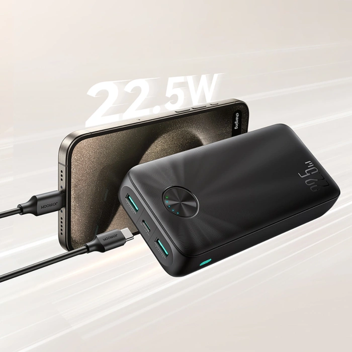 Powerbank Joyroom JR-PBF16 20000mAh USB-C USB-A 22.5W - czarny