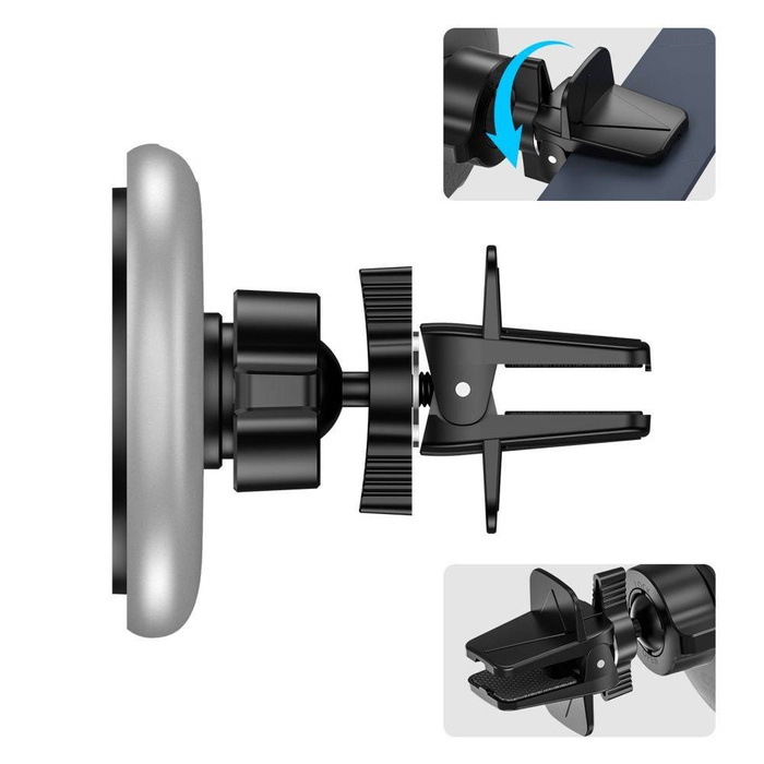 TECH-PROTECT A2 MagNETIC MagSafe VENT CAR WIRELESS CHARGER 15W BLACK