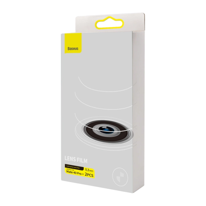 Baseus Huawei Mate 40 Pro+ Kamerafolie 0,3 mm (2 Stück) transparent + Reinigungsset (SGQK000602)