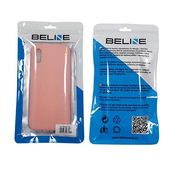 Beline Etui Silicone Xiaomi Redmi 10Aróżowo-złoty/rose gold