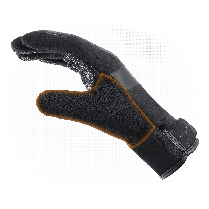 Guantes deportivos aislados para teléfono (talla XL) - negro