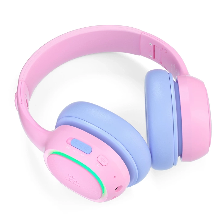Tronsmart KH03 Wireless Headphones with ANC, for Kids, Safe - Pink
