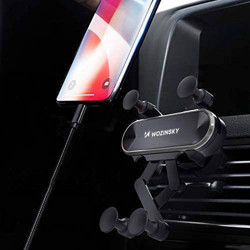 Wozinsky Gravity Car Mount Vent Black (WCH-05)